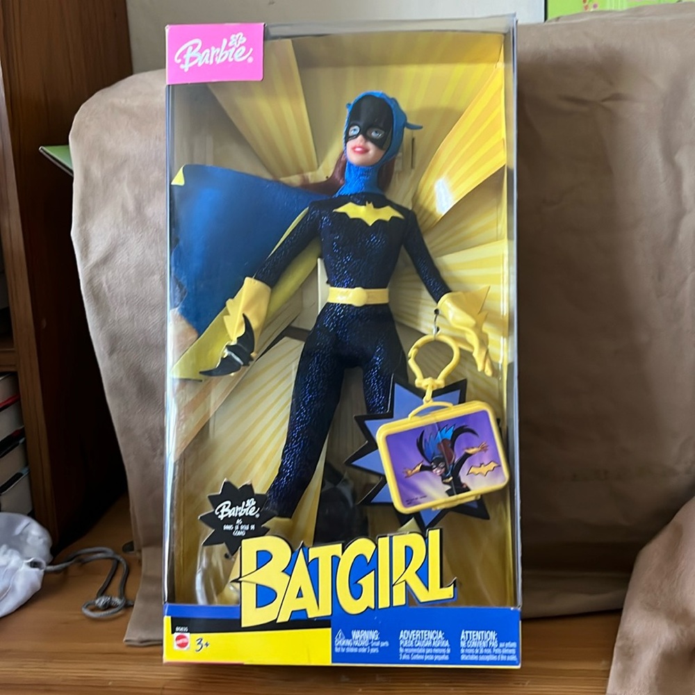NRFB Batgirl Barbie from Batman animated series